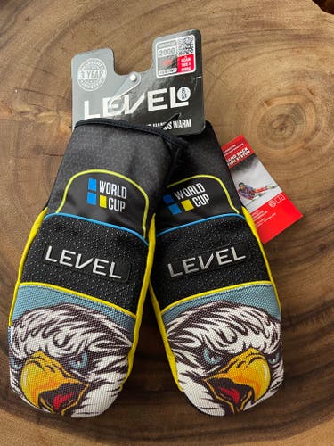 Level Yellow Goldeneagle Mittens Thermoplus 2000 (NEW) #5