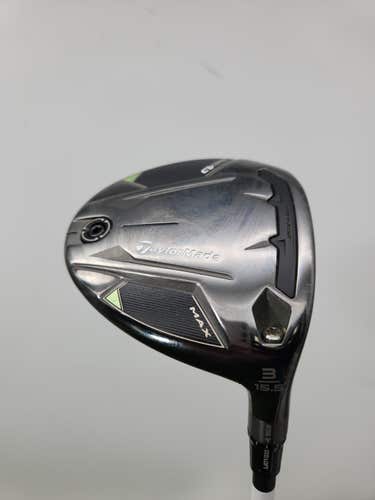2025 TAYLORMADE QI35 MAX 3 WOOD 15.5* SENIOR MITSU VANQUISH 4 R2 VERYGOOD