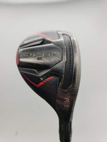 TAYLORMADE STEALTH 2 HD 3 HYBRID 19* STIFF GRAPH DESIGN TOUR AD HY75 +HC FAIR