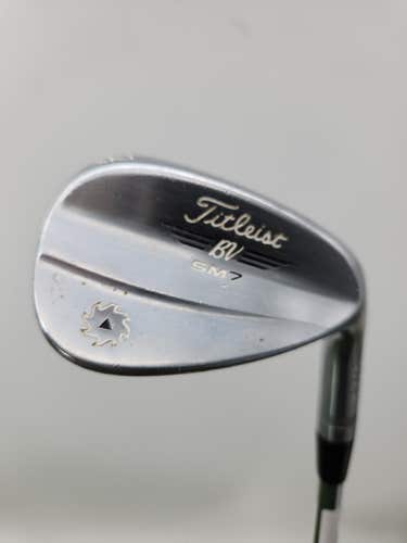2018 TITLEIST VOKEY SM7 BRUSHED STEEL WEDGE 52*/8F WEDGEFLEX BV SM7 35.25" GOOD