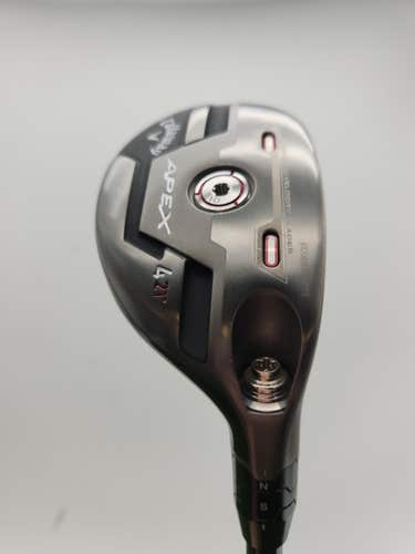 2021 CALLAWAY APEX PRO 21 4 HYBRID 21* STIFF MITSU TENSEI AV BLUE 75 VERYGOOD
