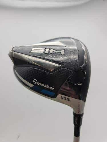 2020 TAYLORMADE SIM MAX DRIVER 10.5* STIFF PROJECTX HZRDUS SMOKE RDX BLACK GOOD