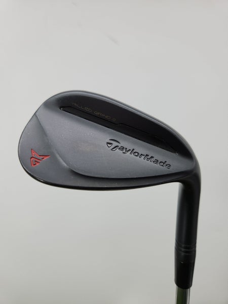 2018 TAYLORMADE MILLED GRIND BLACK WEDGE 50*/9 STIFF DYNAGOLD S200 35" GOOD