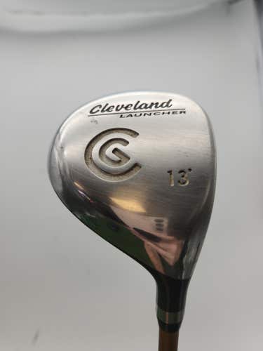 2001 CLEVELAND LAUNCHER FAIRWAY WOOD 13* REG LAUNCHER GOLD 65G +HC FAIR
