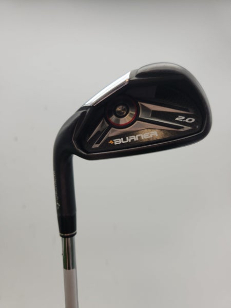 LEFTY 2009 TAYLORMADE BURNER 4 IRON REG TM STEEL 85G 39" GOOD