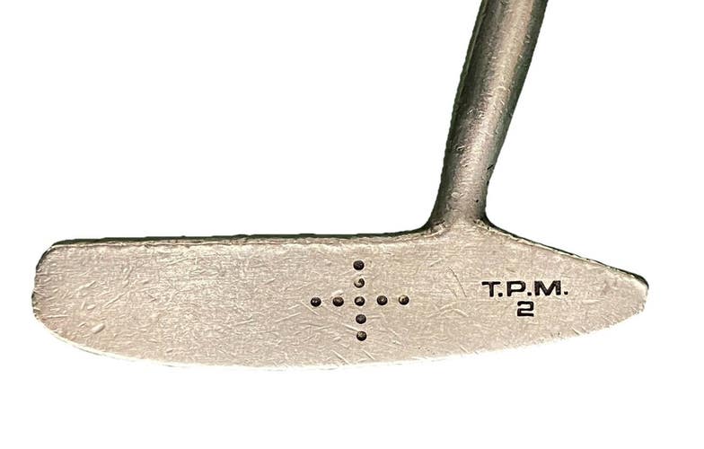 Spalding TP Mills T.P.M. 2 Precision Ground Putter Steel 35" RH Original Grip