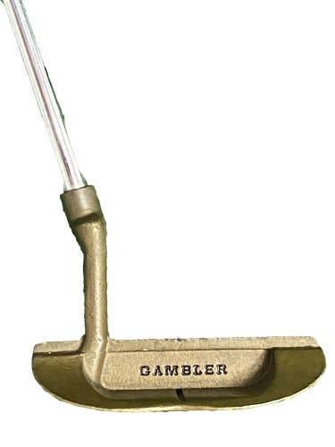 Tru-Form 2 Gambler Blade Putter RH 35.5" Steel Shaft New Grip Great Condition