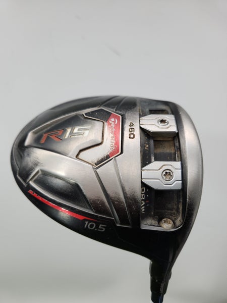 2014 TAYLORMADE R15 BLACK DRIVER 10.5* SENIOR MITSU DIAMANA TB 40 FAIR