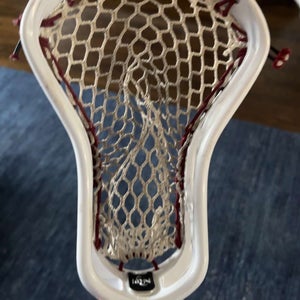 ECD Ion Pro V2 White – Fully Strung – Lightly Used - Lacrosse Attack/Mid-field Head