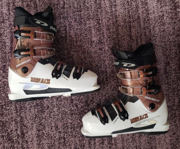 24.5 DALBELLO MENACE Ski Boots JR.BOYS YOUTH  6 -6.5*USED* WASHED & CLEAN 289mm