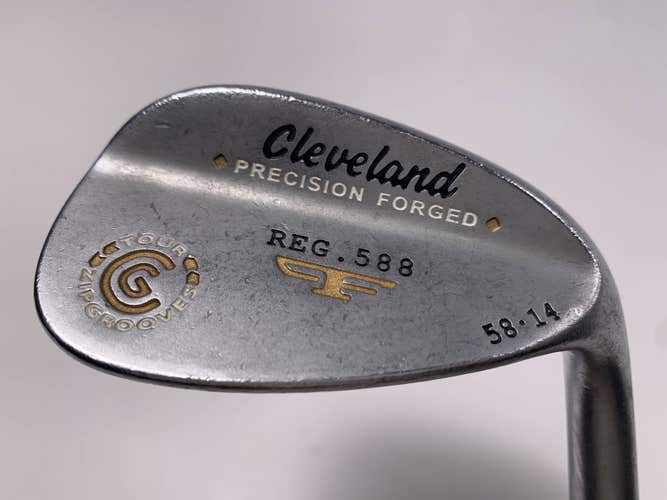 Cleveland 588 Chrome 2012 Lob Wedge LW 58* 14 Bounce Tour Concept Wedge RH