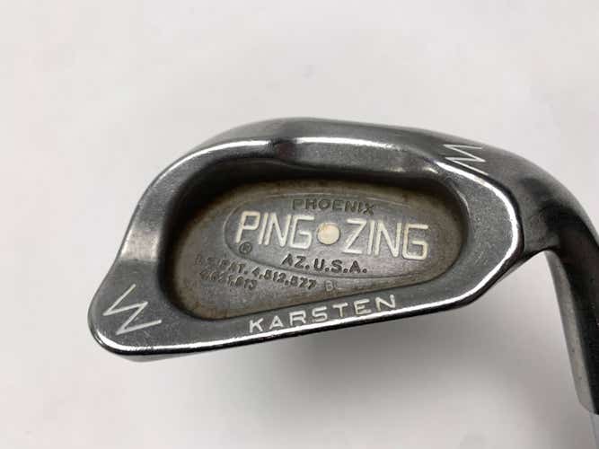Ping Zing Pitching Wedge PW White Dot Karsten KT-M Stiff Steel Mens RH