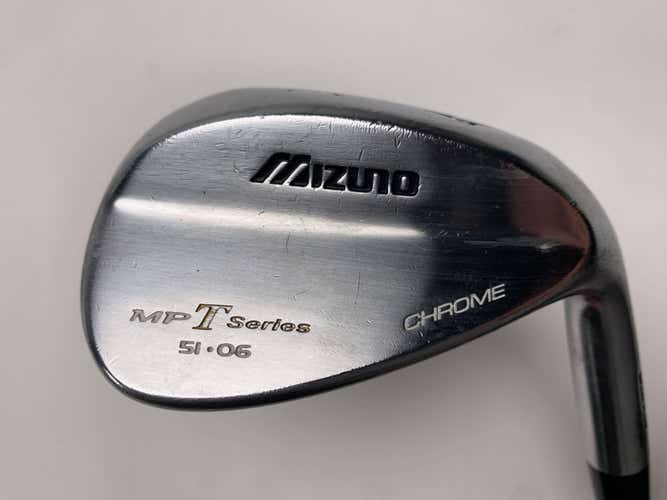 Mizuno MP T Chrome Wedge 51* 6 Dynamic Gold X100 Extra Stiff Steel Mens RH