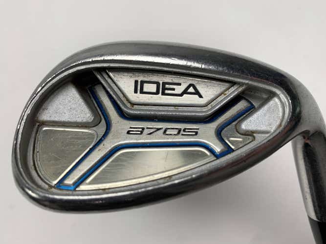 Adams Idea A7 OS Sand Wedge SW Grafalloy High Launch Lite Graphite Mens RH