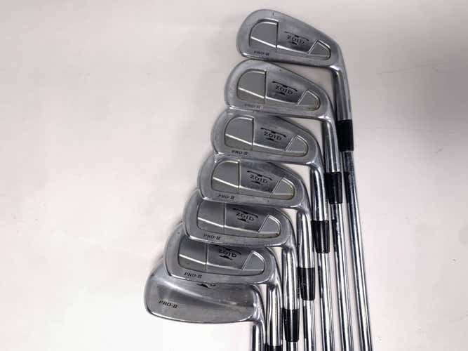Mizuno T-Zoid Pro II Forged Iron Set 4-PW Dynamic Gold R300 Regular RH