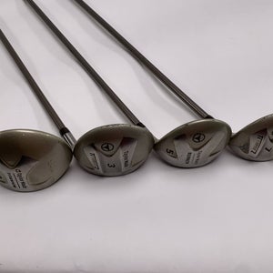 TaylorMade Ti Bubble 2 Wood Set 3 5 7 | 12* 15* 18* 21* Bubble 2 60g Ladies RH