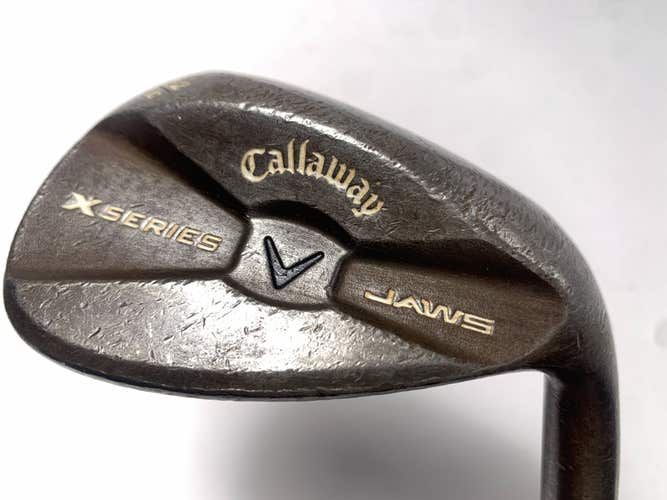 Callaway X Series Jaws Chrome Raw Gap Wedge GW 52* Wedge Steel Mens RH