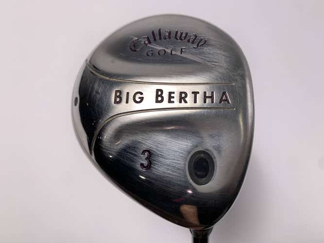 Callaway Big Bertha 2004 3 Fairway Wood 15* Big Bertha Gems 55 55g Ladies RH