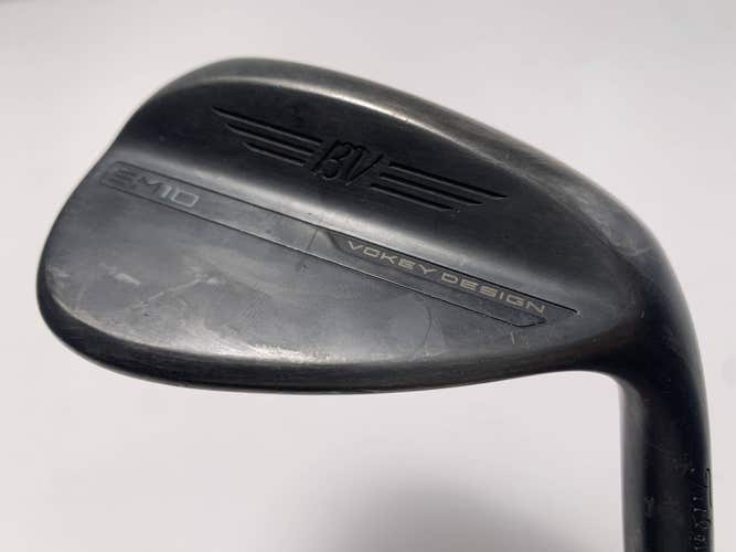 Titleist Vokey SM10 Jet Black Sand Wedge SW 54* 10 Bounce Wedge Steel Mens RH