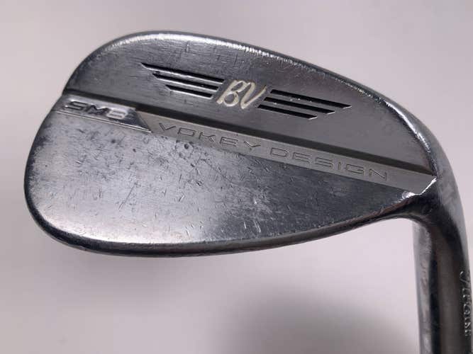 Titleist Vokey SM8 Tour Chrome Sand Wedge SW 56* 14 Bounce F-Grind Wedge RH