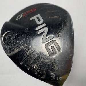 Ping G25 3 Fairway Wood 15* TFC189 Regular Graphite Mens RH