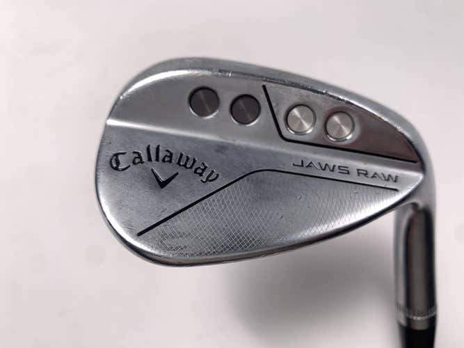 Callaway Jaws Raw Chrome Sand Wedge SW 56* 10 S-Grind True Temper DG Mens RH
