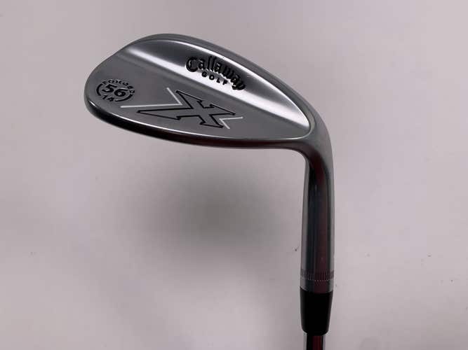 Callaway X Forged Chrome Sand Wedge 56* 14 Precision Rifle FCM 6.0 Stiff RH NEW