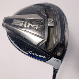 TaylorMade SIM Driver 9* HZRDUS 6.0 Gen 4 Dual Torsional Black 60g Stiff RH