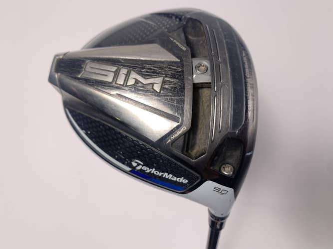 TaylorMade SIM Driver 9* HZRDUS 6.0 Gen 4 Dual Torsional Black 60g Stiff RH