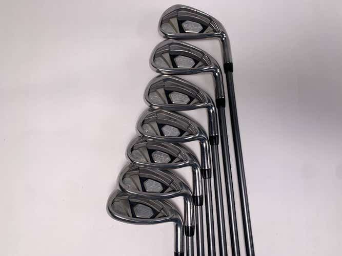 Callaway Rogue Iron Set 7-PW+AW+GW+SW Aldila Synergy 50g Regular Mens RH