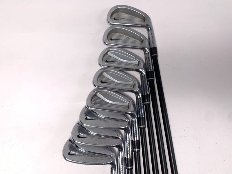 Nike Forged Pro Combo Iron Set 3-PW Stiff Graphite Mens RH
