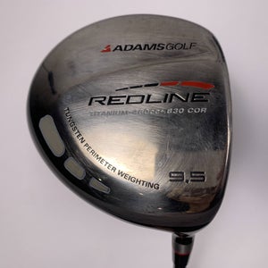 Adams Redline 460 Driver 9.5* Fujikura G60 Stiff Graphite Mens RH