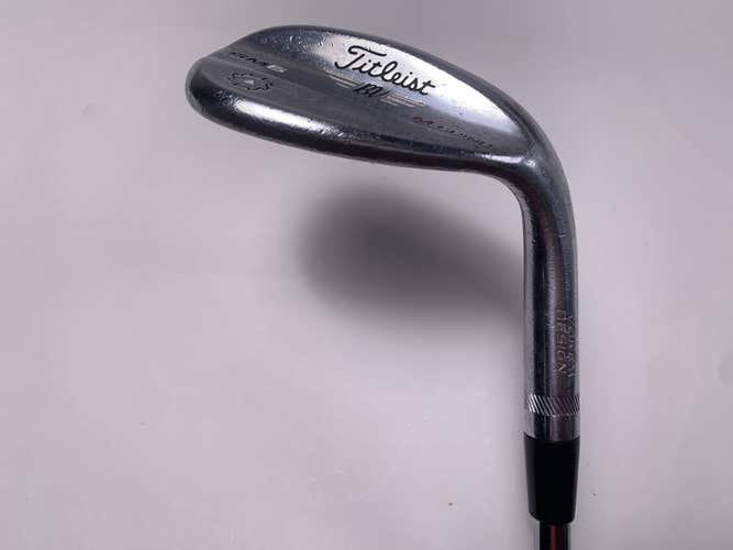 Titleist Vokey SM6 Tour Chrome Lob Wedge LW 62* 8 Bounce M-Grind Wedge RH
