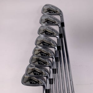 Callaway Apex 21 Iron Set 4-PW+GW True Temper Elevate ETS VSS 115g Stiff Mens RH