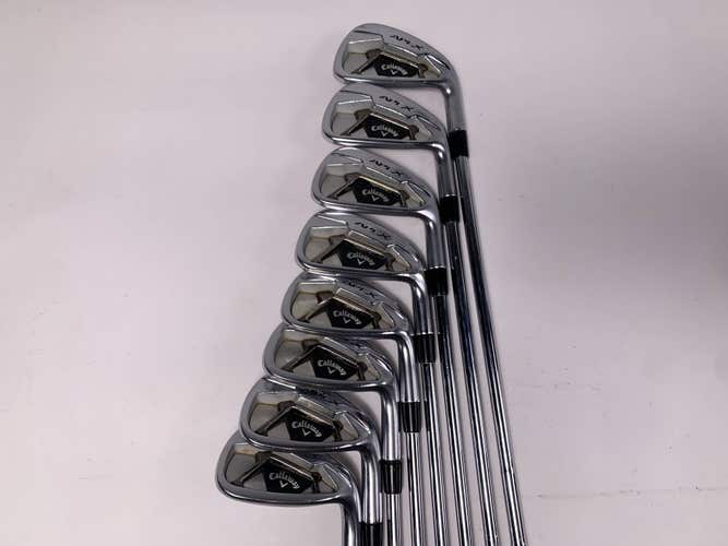 Callaway Apex 21 Iron Set 4-PW+GW True Temper Elevate ETS VSS 115g Stiff Mens RH