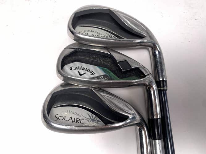 Callaway Solaire 2014 Iron Set 8-PW 50g Ladies Graphite Mens RH