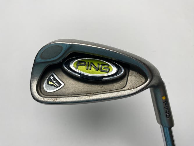 Ping Rapture Single 6 Iron Gold Dot 4* Flat AWT Regular Steel Mens RH