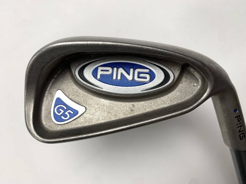 Ping G5 Single 6 Iron Blue Dot TFC100 Soft Regular Graphite Mens RH