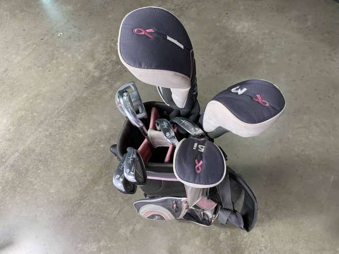 Lady Hagen Inspire Womens Club Set Driver 3W 5H 6-PW SW Putter Ladies RH HC +Bag