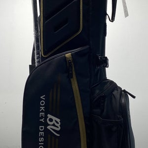 Titleist Players 4 Vokey Design Stand Bag Gold Black 4-Way Divide Golf Bag NEW