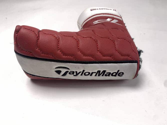 TaylorMade TP Collection Blade Putter Headcover Maroon White Grey HC MINT