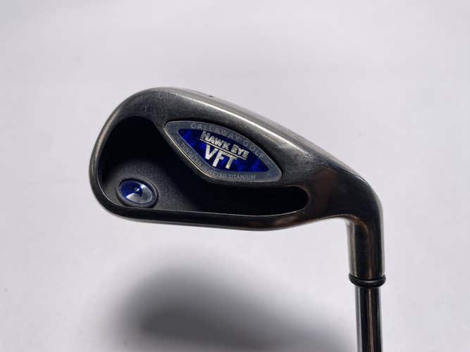 Callaway Hawkeye VFT Single 7 Iron System 75 Regular Steel Mens RH