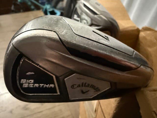 Men's Callaway 2015 Big Bertha Hybrid 5,6,7,8,9,PW and A (Used)