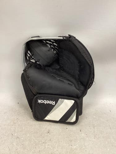 Used Reebok GLOVE Street Goalie Catcher Jr Black MD 11851-S000042163