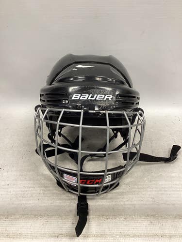 Used Bauer BHH2100L Helmet Cage Combo Black LG 11851-S000042158
