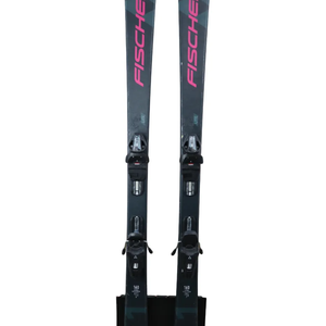 USED 2023 Fischer Aspire RC1 Lite Skis with Fischer RS 9 Bindings - 160cm