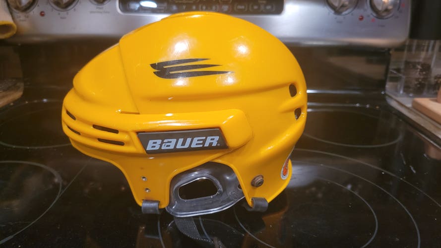 Rare Medium Bauer HH5000 M Helmet Yellow (Used)