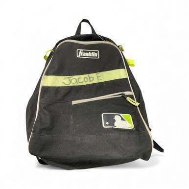 Used Franklin BATPACK BB/SB Player Backpack Black 11735-S000299518