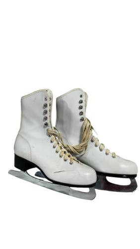 Used SKATES WomensFigure Skate White Senior 5 11735-S000294343