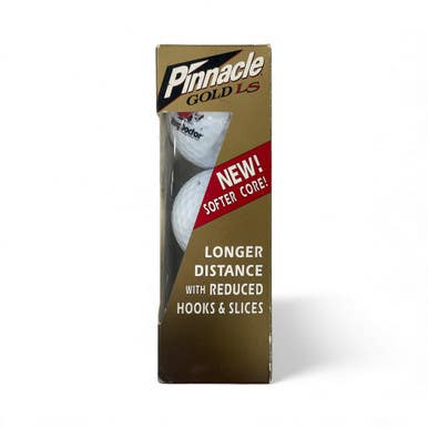 Used Pinnacle 3 PACK BALLS 3 Ball - Golf Ball Sleeve 11735-S000343564